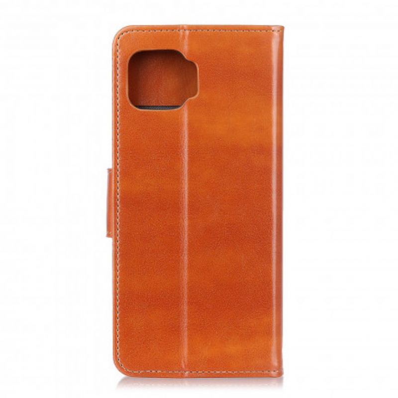 Leren Hoesje Moto G 5g Plus Glacial Finesse Bescherming Hoesje