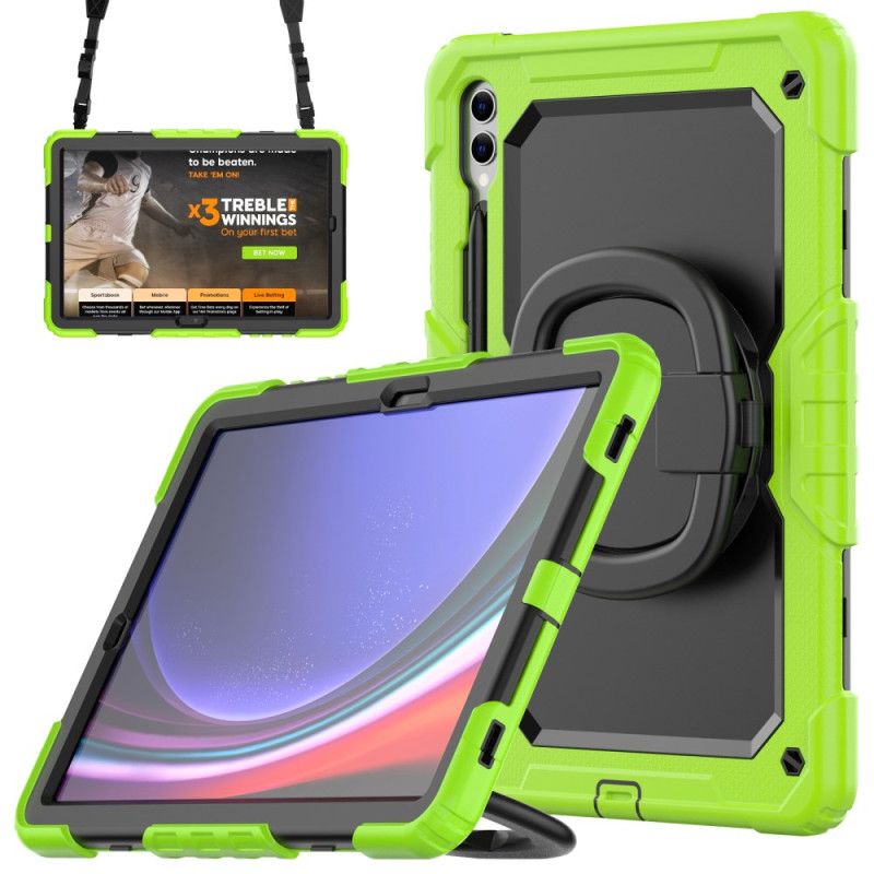 Cover Samsung Galaxy Tab S9 Ultra Premium Bescherming Met Schouderband