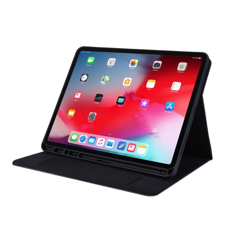 Case iPad Pro 12.9" (2018) (2020) Grijs Zwart Stof