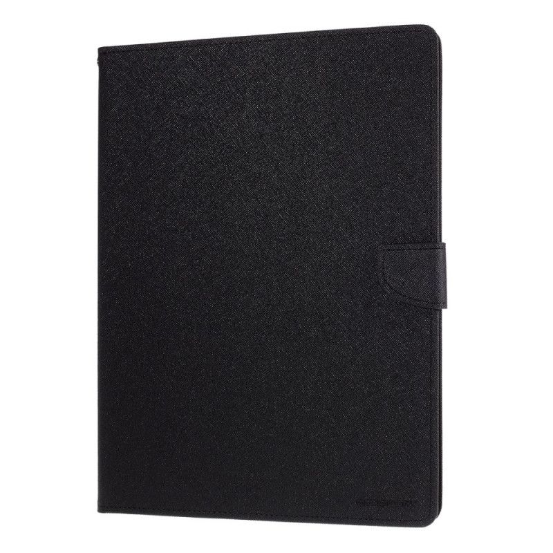 Flip Case Leren iPad Pro 12.9" (2018) (2020) Rood Zwart Kwikganzend Leer