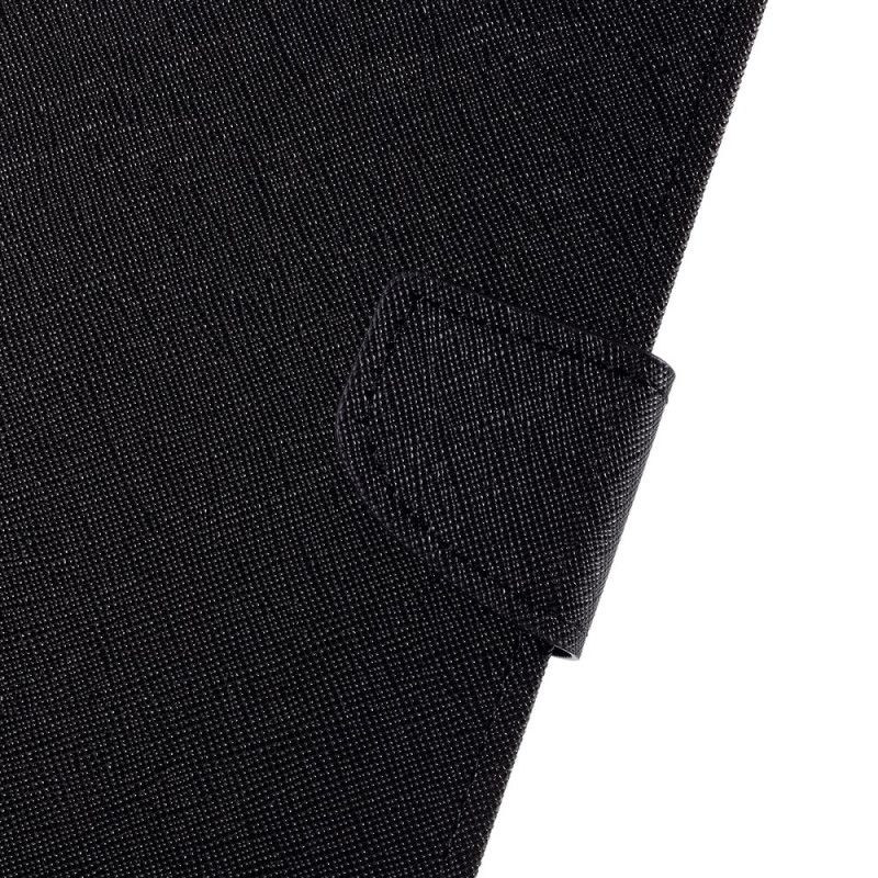 Flip Case Leren iPad Pro 12.9" (2018) (2020) Rood Zwart Kwikganzend Leer