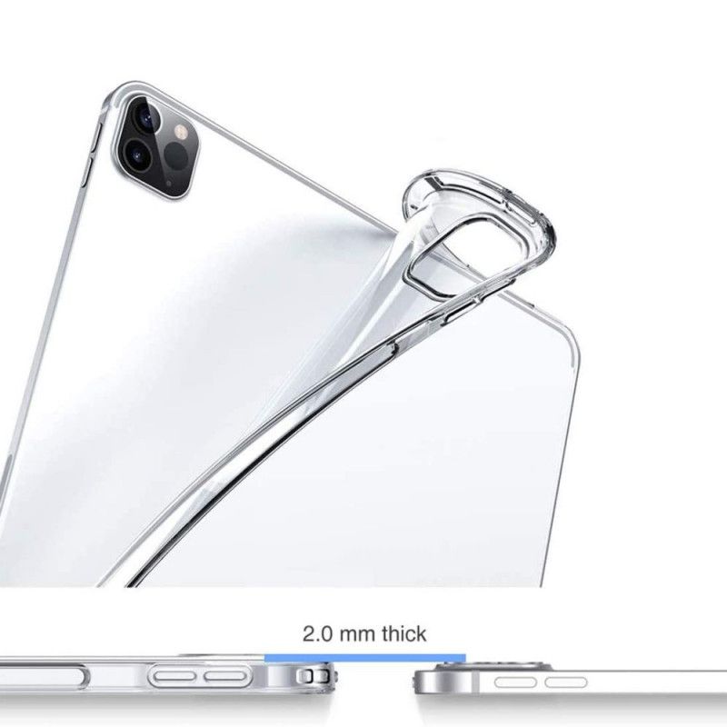 Hoesje iPad Pro 12.9" (2018) (2020) Absorberend En Transparant
