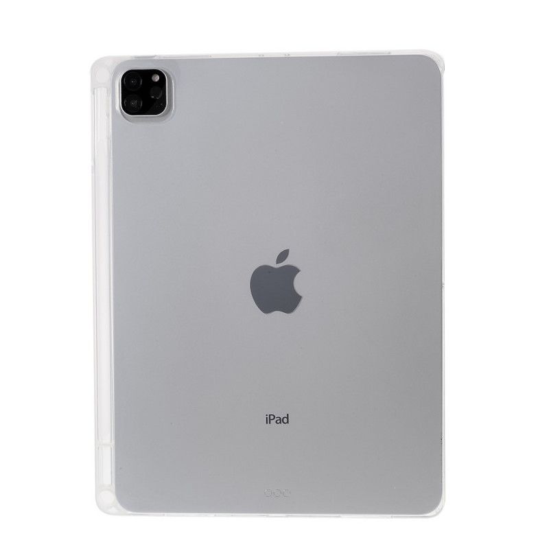 Hoesje iPad Pro 12.9" (2018) (2020) Transparante Potloodhouder