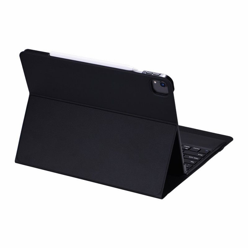 Leren Hoesje iPad Pro 12.9" (2018) (2020) Bluetooth-Toetsenbord