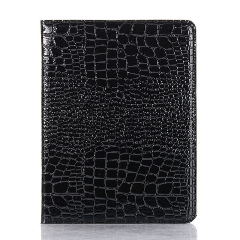 Leren Hoesje iPad Pro 12.9" (2018) (2020) Rood Zwart Krokodillenleer