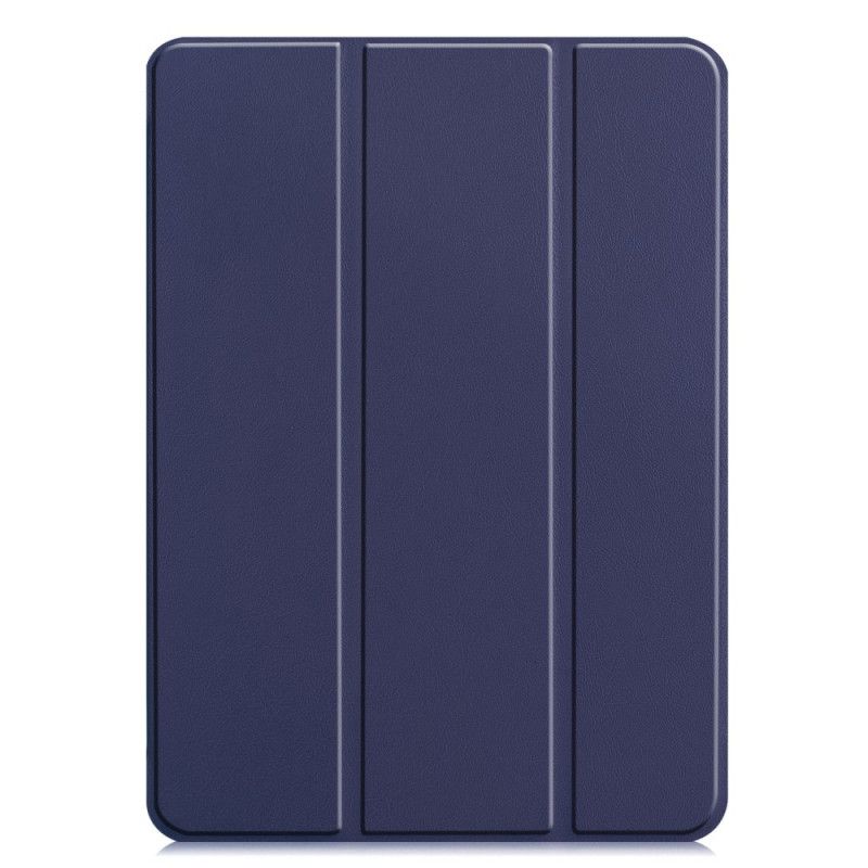 Smart Case iPad Pro 12.9" (2018) (2020) Grijs Zwart Drievoudige Oplader Voor Potloodhouder