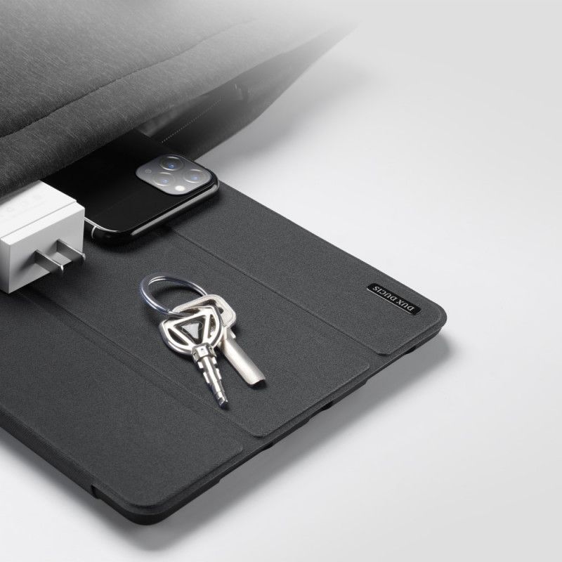 Smart Case iPad Pro 12.9" (2018) (2020) Roze Zwart Dux Ducis Domo Serie