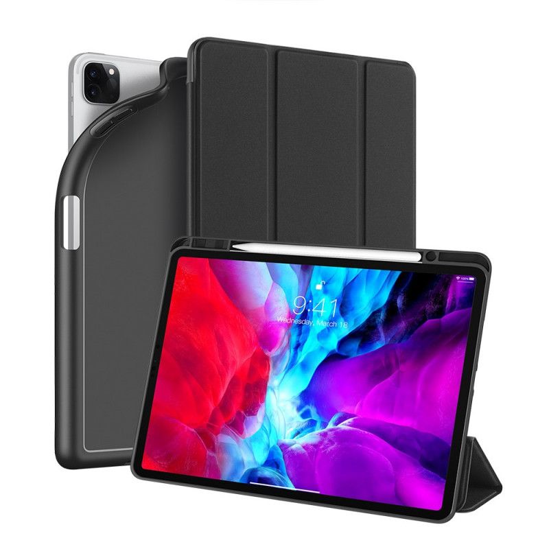 Smart Case iPad Pro 12.9" (2018) (2020) Roze Zwart Dux Ducis Osom Serie