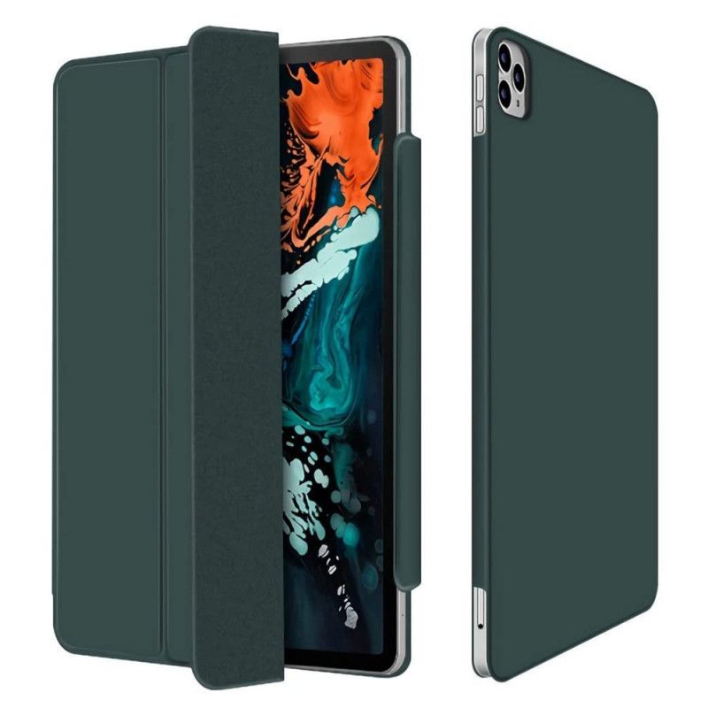 Smart Case iPad Pro 12.9" (2018) (2020) Roze Zwart Magnetische Hoes