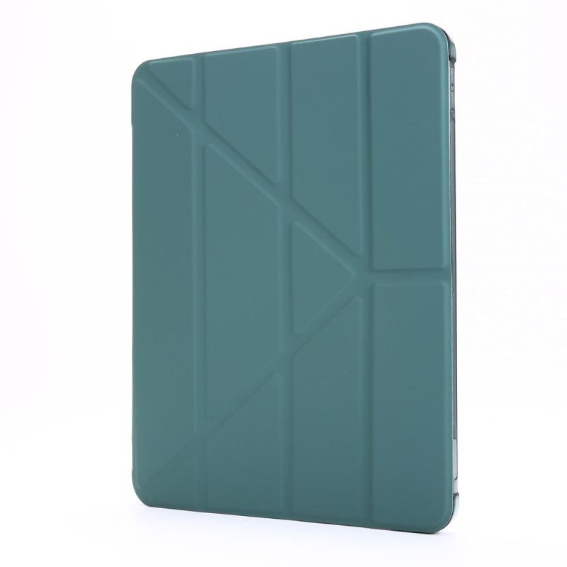 Smart Case iPad Pro 12.9" (2018) (2020) Roze Zwart Vervormbare Hoes