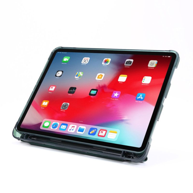 Smart Case iPad Pro 12.9" (2018) (2020) Roze Zwart Vervormbare Hoes