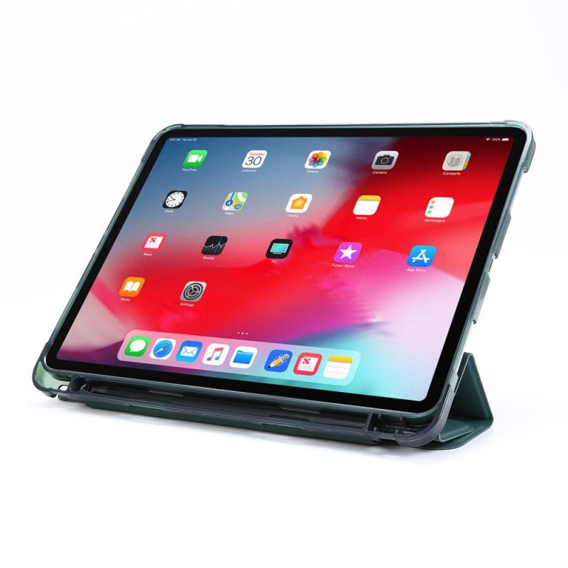 Smart Case iPad Pro 12.9" (2018) (2020) Roze Zwart Vervormbare Hoes