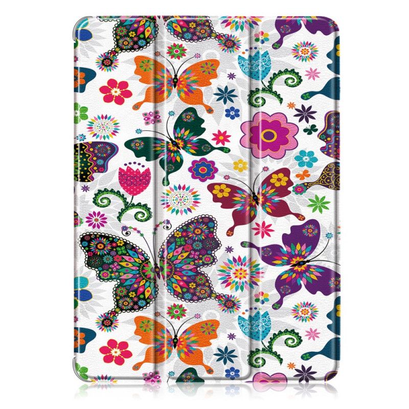 Smart Case iPad Pro 12.9" (2018) (2020) Veelkleurige Vlinders