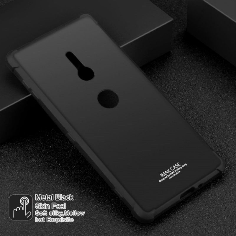 Cover Hoesje Sony Xperia XZ2 Transparant Telefoonhoesje Zijde Serie