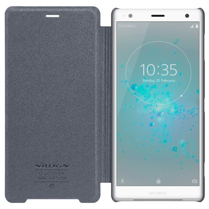 Folio-hoesje voor Sony Xperia XZ2 Goud Nillkin