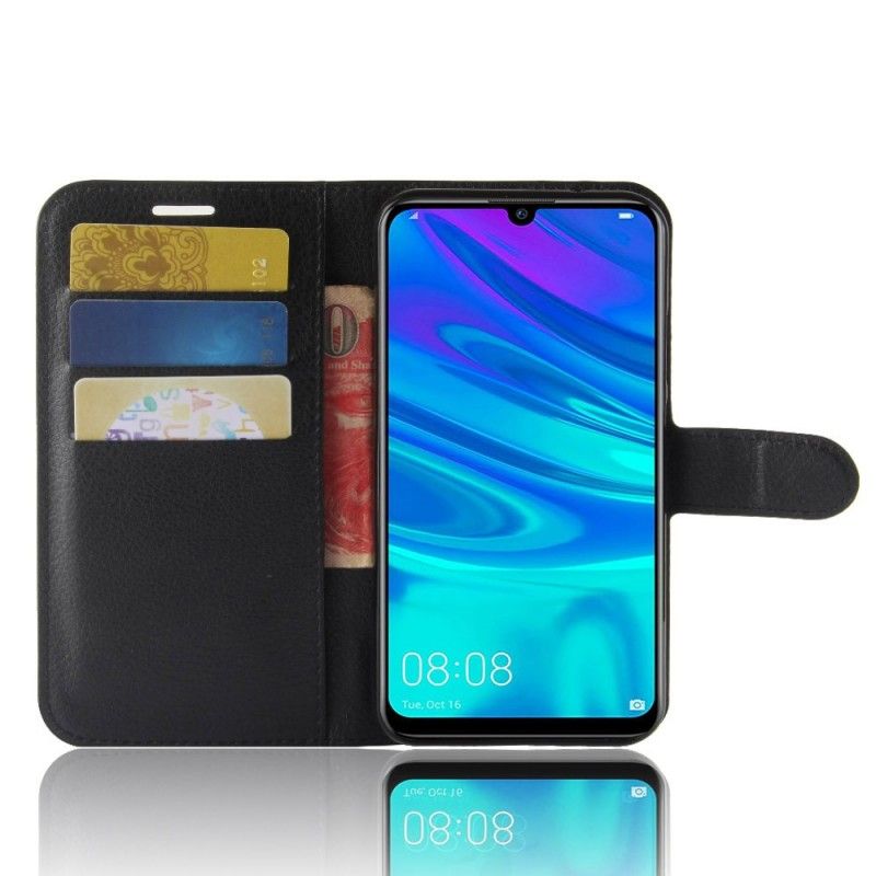 Bescherming Hoesje Huawei Y7 2019 Wit Zwart Klassiek