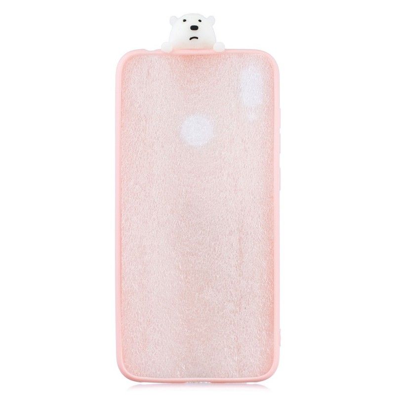 Case Hoesje Huawei Y7 2019 Telefoonhoesje Grappige Beer 3D