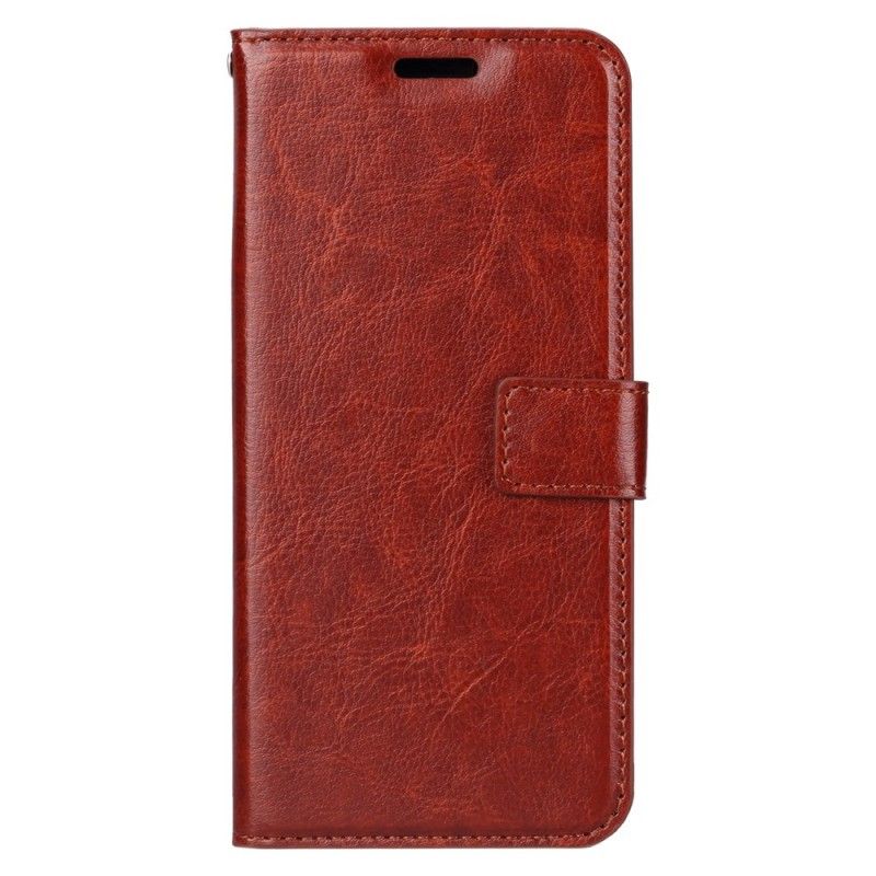 Cover Folio-hoesje Huawei Y7 2019 Rood Zwart Telefoonhoesje Modern Kunstleer