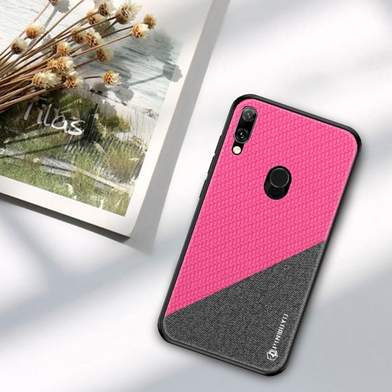 Hoesje Huawei Y7 2019 Geel Zwart Pinwuyo Eer-Serie