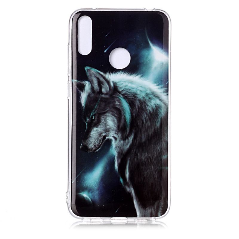 Hoesje Huawei Y7 2019 Koninklijke Wolf