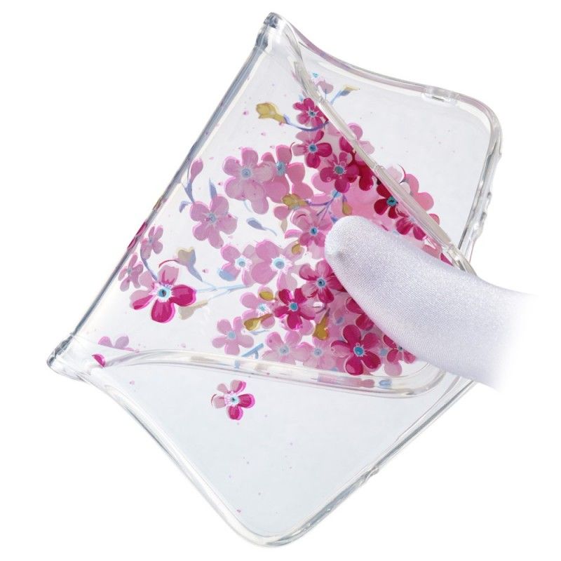 Hoesje voor Huawei Y7 2019 Gele En Magenta Bloemen