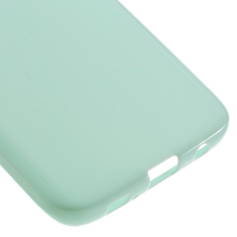Hoesje Samsung Galaxy S7 Edge Wit Flitsende Siliconen
