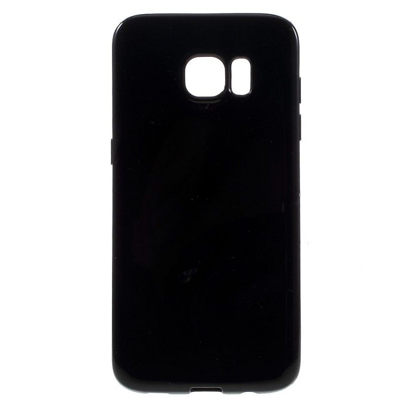 Hoesje Samsung Galaxy S7 Edge Wit Flitsende Siliconen