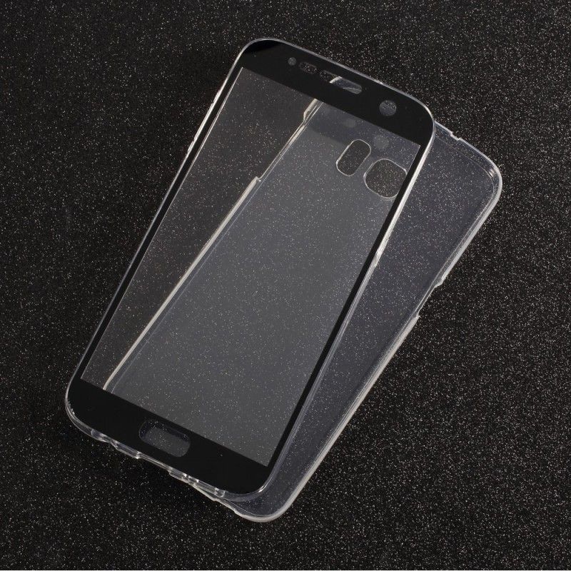 Voor- En Achterschaal Samsung Galaxy S7 Edge Transparant