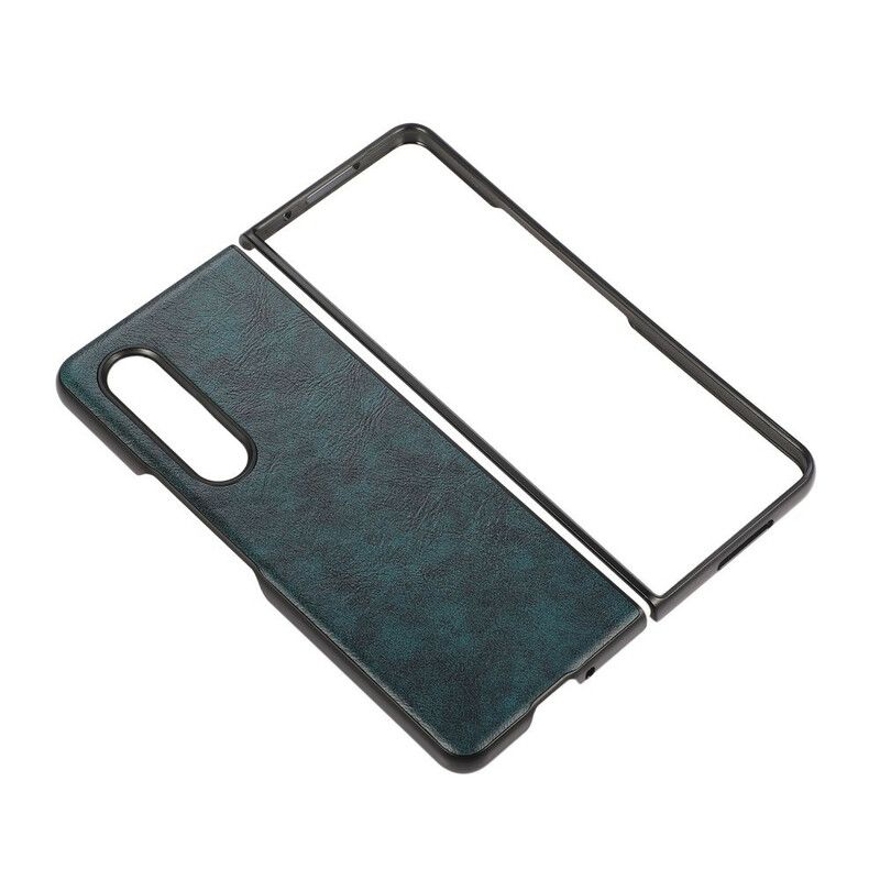 Cover Hoesje Samsung Galaxy Z Fold 3 5g Telefoonhoesje Premium Kunstleer