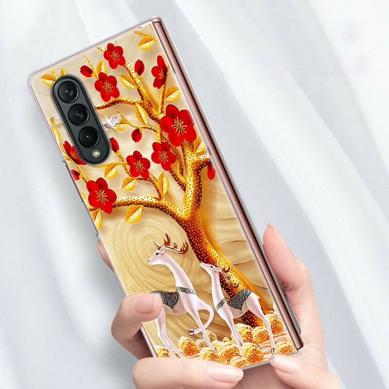 Cover Hoesje Samsung Galaxy Z Fold 3 5g Telefoonhoesje Vlinders Van De Natuur