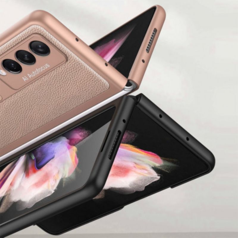 Hoesje Samsung Galaxy Z Fold 3 5g Koolstofvezel Ondersteuning Gkk