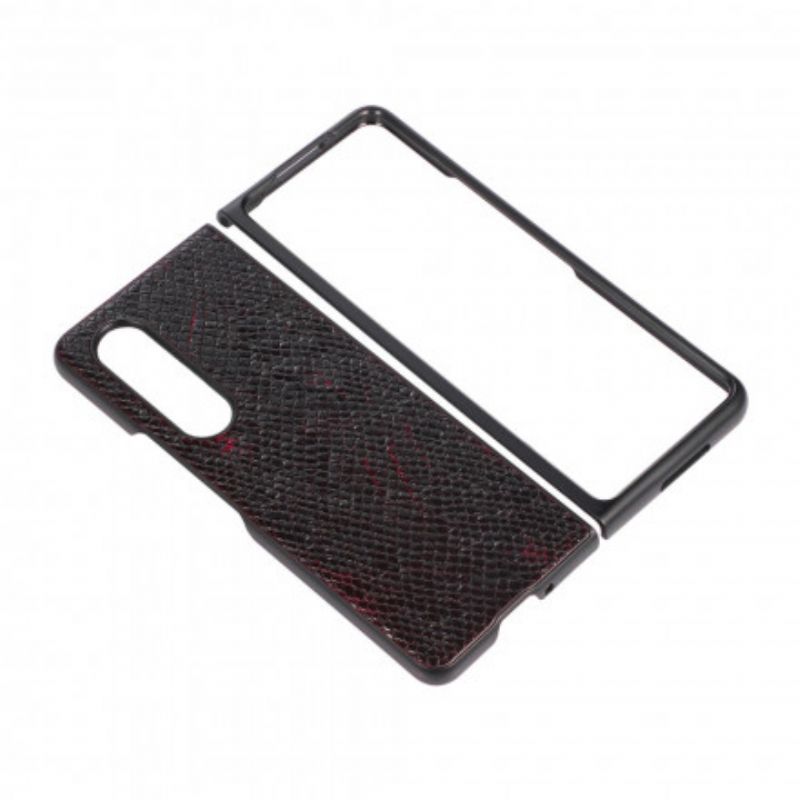 Hoesje Samsung Galaxy Z Fold 3 5g Kunstleer Diamanten