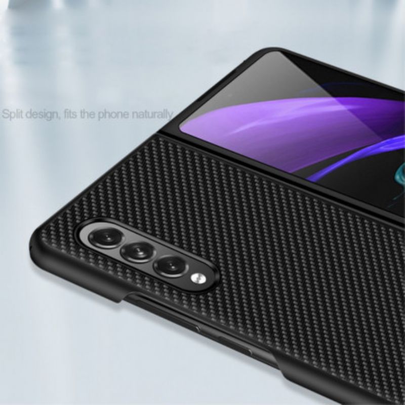 Hoesje Samsung Galaxy Z Fold 3 5g Slanke Koolstofvezel