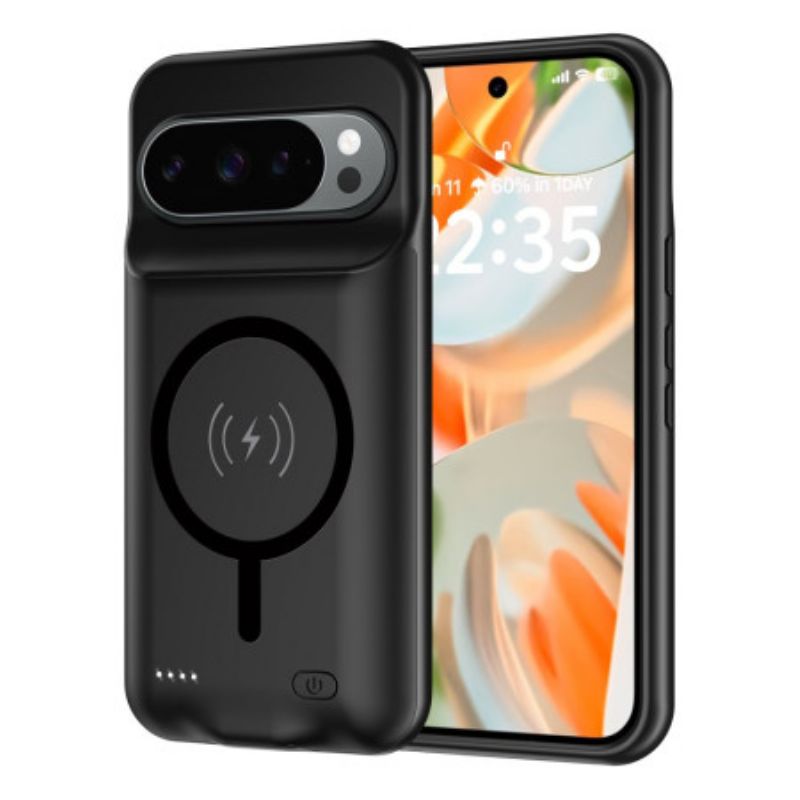 6000mah Externe Batterijhoes Voor Google Pixel 10 / 10 Pro Met Magnetische Sluiting
