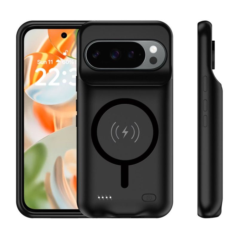 6000mah Externe Batterijhoes Voor Google Pixel 10 / 10 Pro Met Magnetische Sluiting