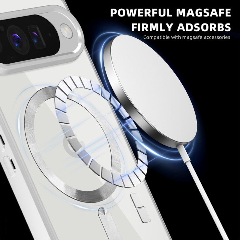 Case Hoesje Google Pixel 10 / 10 Pro Telefoonhoesje Magsafe-compatibele Afneembare Kaarthouder