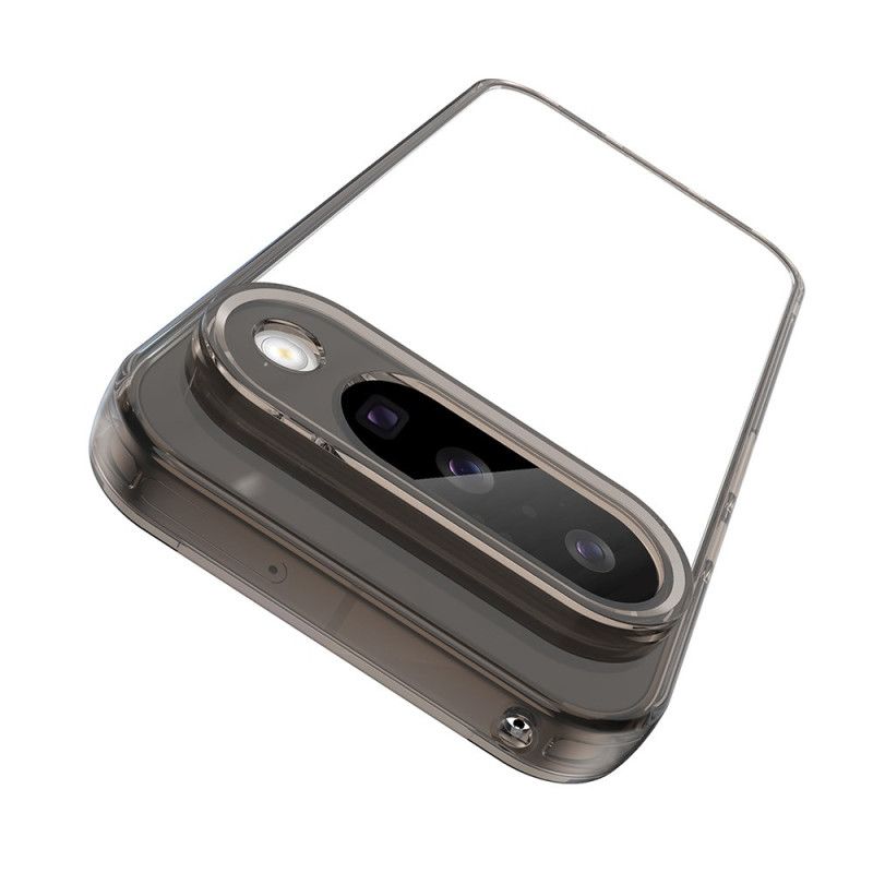 Case Hoesje Google Pixel 10 / 10 Pro Telefoonhoesje Transparant Met Metalen Rand