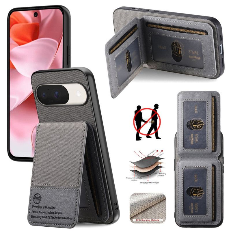 Cover Hoesje Google Pixel 10 / 10 Pro Telefoonhoesje Kaarthouder Met Rfid-bescherming