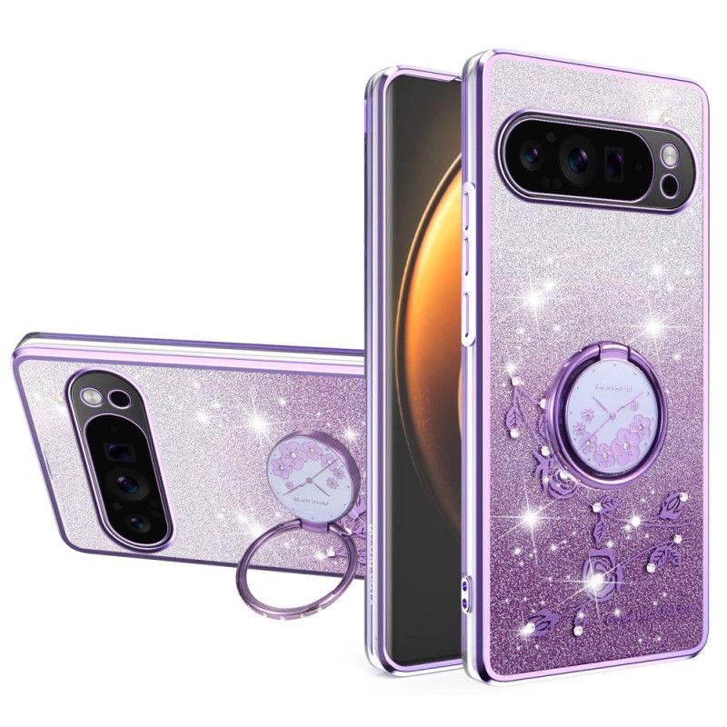 Cover Hoesje Google Pixel 10 / 10 Pro Telefoonhoesje Kadem Strass En Ringhouder