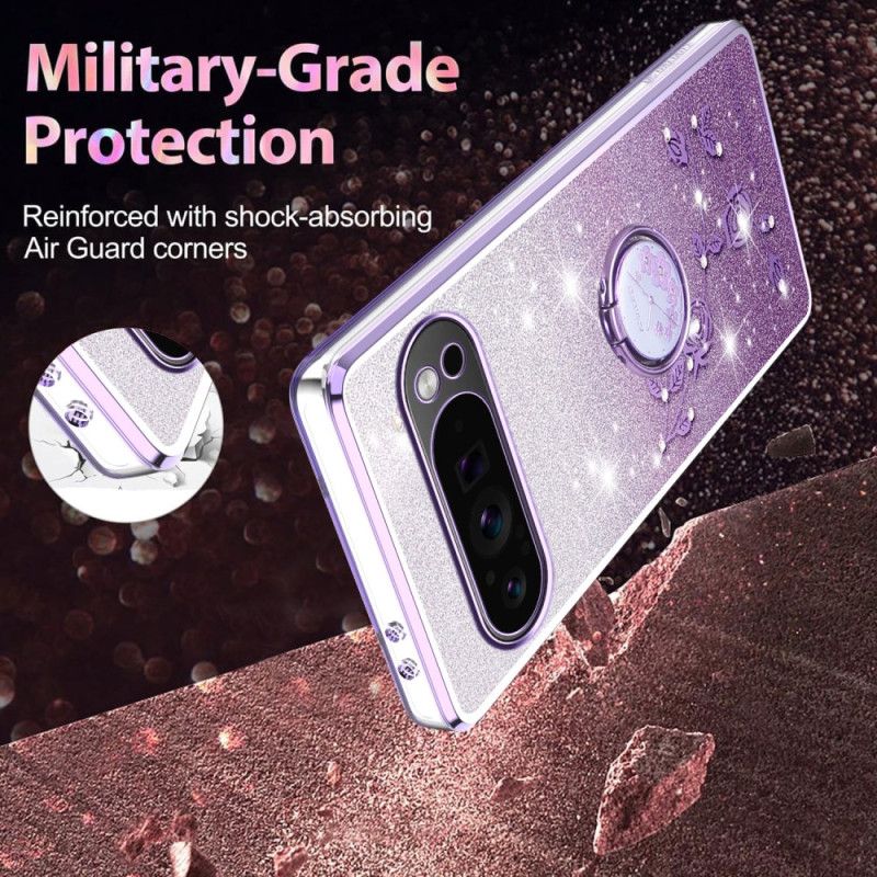 Cover Hoesje Google Pixel 10 / 10 Pro Telefoonhoesje Kadem Strass En Ringhouder