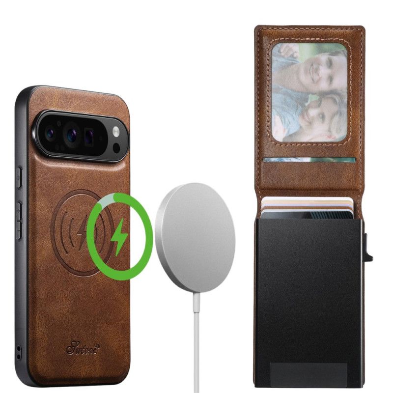 Cover Hoesje Google Pixel 10 / 10 Pro Telefoonhoesje Suteni Kaarthouder