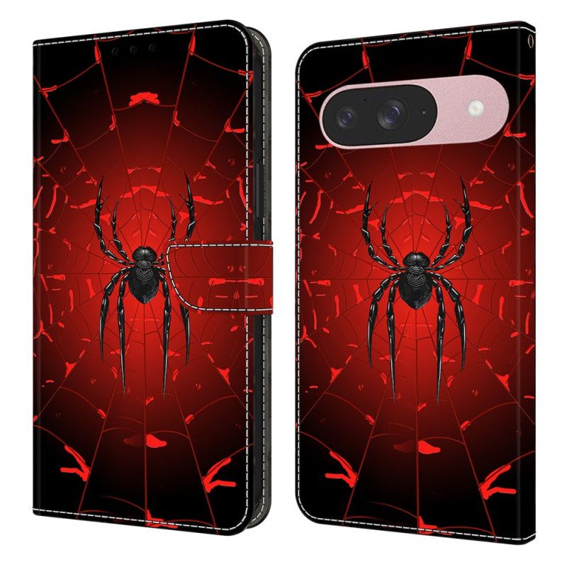 Flip Case Leren Google Pixel 10 / 10 Pro Spin