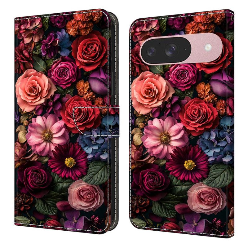 Folio-hoesje Google Pixel 10 / 10 Pro Telefoonhoesje Bloemenprint