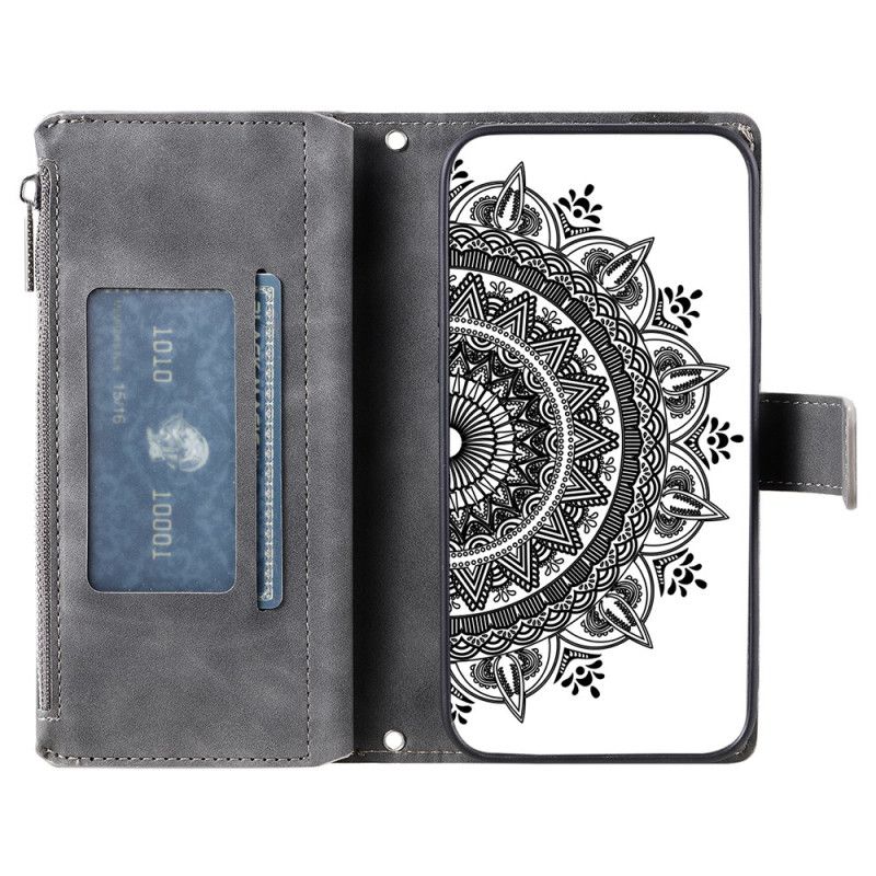Folio-hoesje Google Pixel 10 / 10 Pro Telefoonhoesje Mandala Portemonnee Met Suède-effect
