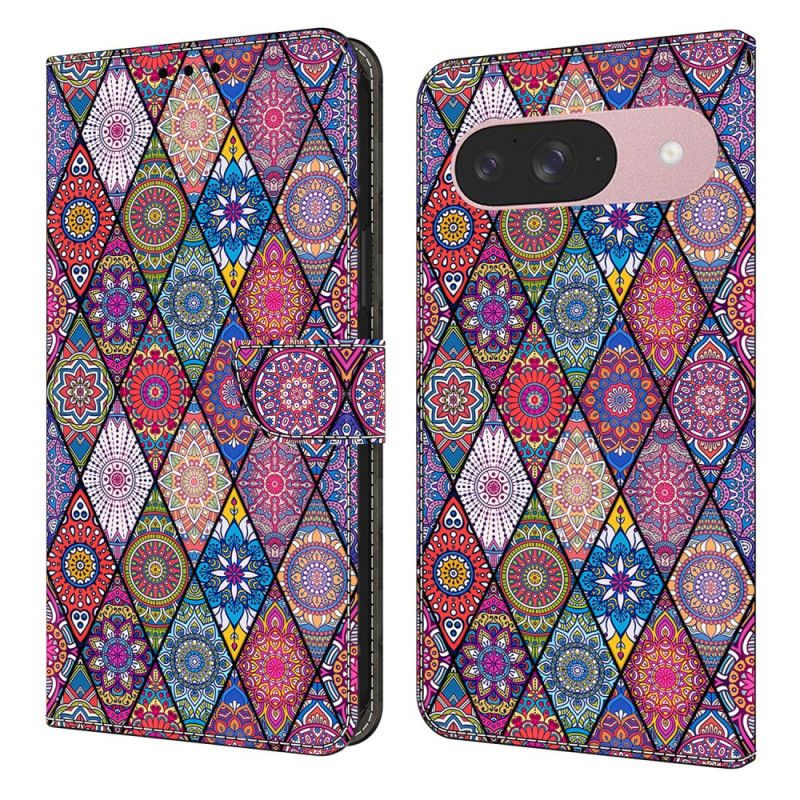 Folio-hoesje Google Pixel 10 / 10 Pro Telefoonhoesje Patchwork