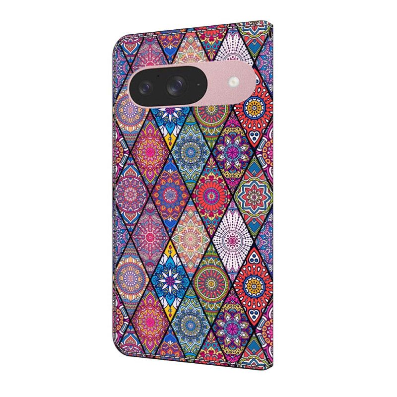 Folio-hoesje Google Pixel 10 / 10 Pro Telefoonhoesje Patchwork