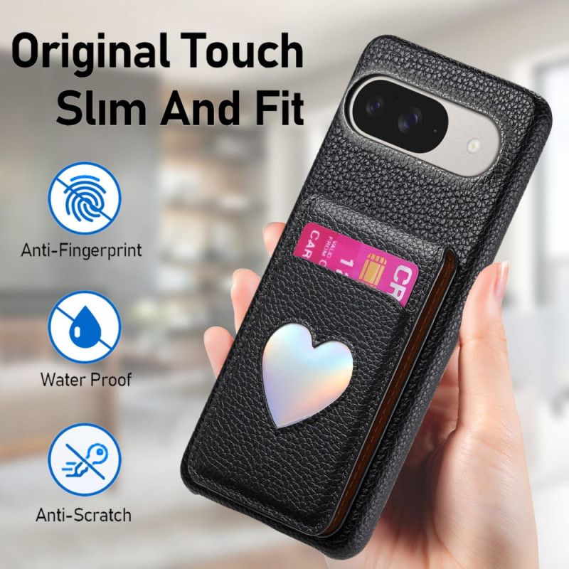 Hoesje Google Pixel 10 / 10 Pro Kaarthouder En Spiegel Bescherming Hoesje