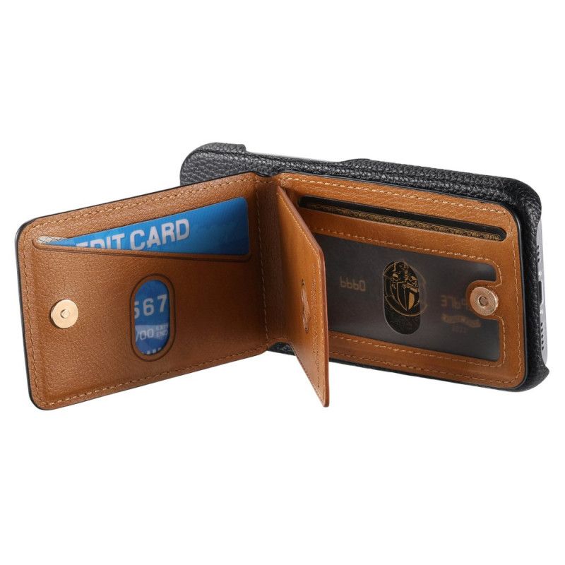 Hoesje Google Pixel 10 / 10 Pro Kaarthouder En Spiegel Bescherming Hoesje