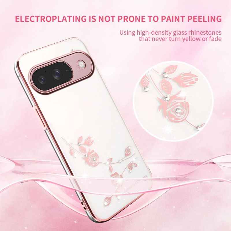 Hoesje Google Pixel 10 / 10 Pro Kadem Bloemen Bescherming Hoesje