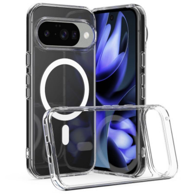 Hoesje Google Pixel 10 / 10 Pro Magsafe-compatibel Transparant Bescherming Hoesje